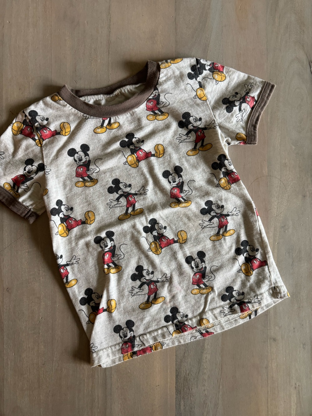 Mickey - 4T boys ringer tee